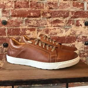 Sandro Moscoloni Tan Casual Leather Shoe - 10.5